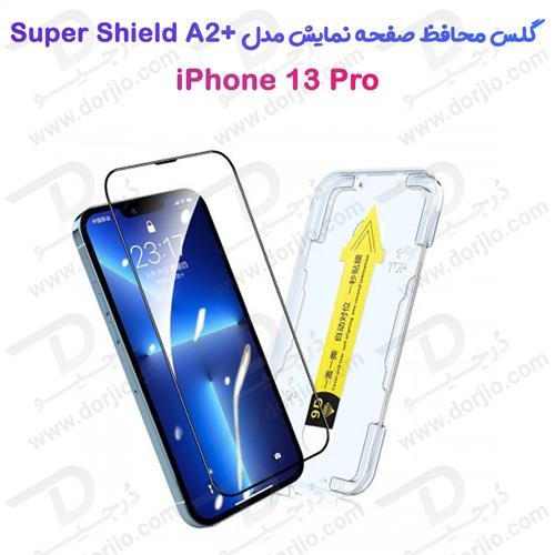 گلس محافظ صفحه نمایش IPHONE 13 PRO مدل سوپر شیلد +A2